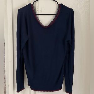 Navy blue,sweater,xl